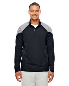 Team 365 Men's Command Colorblock Snag Protection Quarter-Zip. TT27