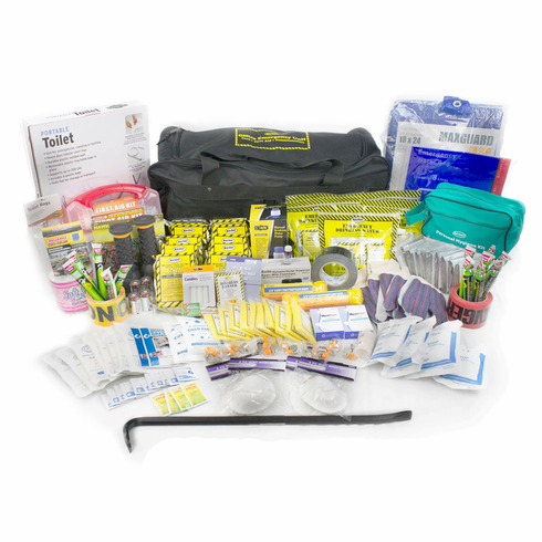 10-Person Deluxe Office Emergency Kit On Wheels