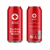 American Red Cross Purified Drinking Water – Designed for a 50-Year Shelf Life – Large 16 oz. Cans - 12 Cans to a case, Pallet of 144 cases