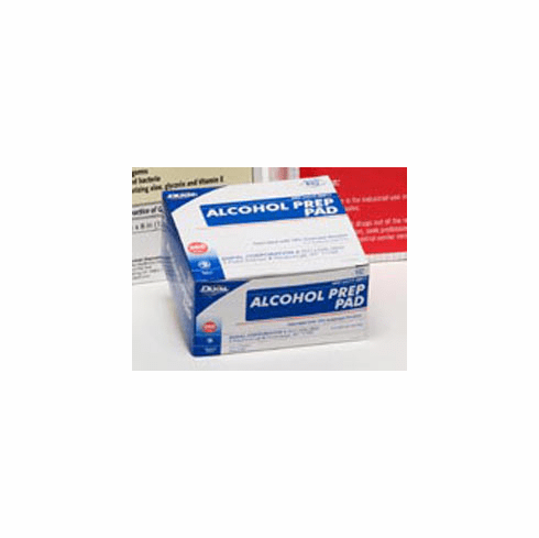 Box of 100 Alcohol Wipes "Medium"