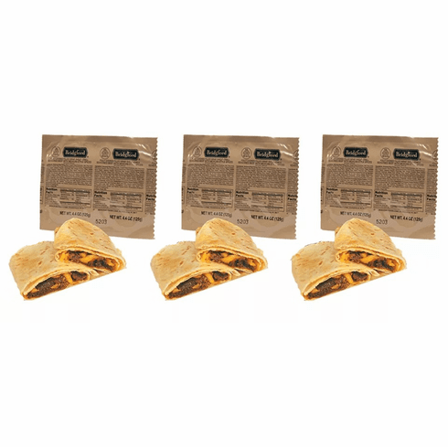 Bridgford Mexican Style Beef Wrap Singles - 3, 6 or 12 Pack-EXTENDED Shelf-Life