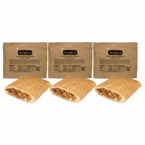 Bridgford Sweet & Sour Chicken Singles <br>3, 6, or 12 Packs - Extended Shelf-LIfe