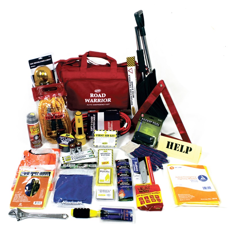 Roadside Rescue Pack Road Warrior Deluxe Winter Roadside Emergency Kit | Homefront Emergency