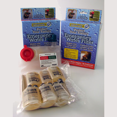 LifePack Emergency Water Filtration Kit Homefront Emergency