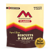 Mountain House Classic Biscuits & Gravy | Freeze Dried Food Pouches| 3 Servings