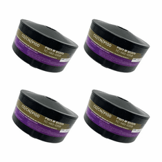 Pack of 4 Riot Control Canisters for E600 Gas Mask