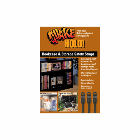Quake HOLD Bookcase and Storage Strap 