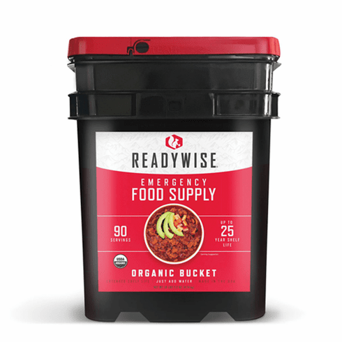ReadyWise 90 Serving Organic Food Bucket