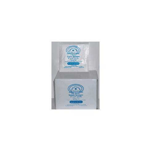 Sterile Gauze pads 4"x4" Box of 100