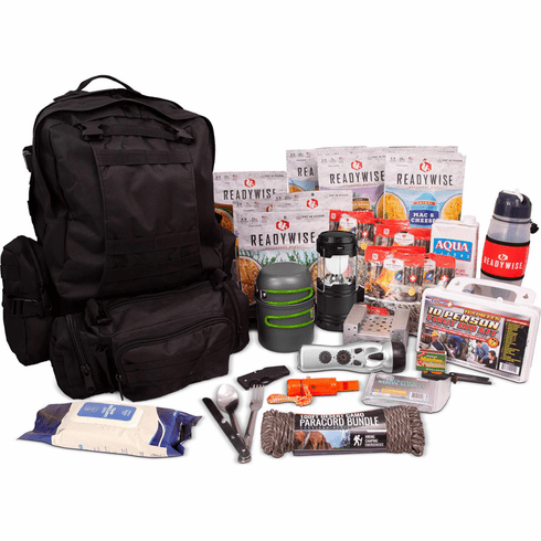 77 PIECES Survival Kit Supplies, First Aid Kit, Go Bag, Emergency