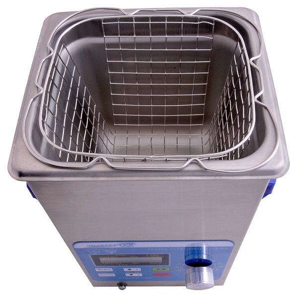 Heated Ultrasonic Cleaner 6" x 5.25" x 6" (L x W x H) XPS1202.5L by