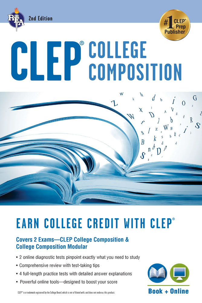 CLEP® College Composition 2nd Ed., Book + Online