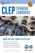 CLEP® Spanish Language: Levels 1 and 2 (Book + Online)