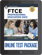 FTCE Professional Ed (083) Online Test Package