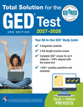 GED Total Solution, For the 2027-2028 GED Test: Certified GED Aligned Prep