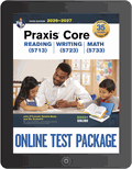 Praxis Core Online Test Package 3rd Edition