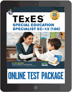 TExES Special Education Specialist (186) Online Test Package