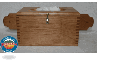 KLEENEX TISSUE BOX WITH HINGED LID, CHERRY, WALL MOUNTED. (1129202002) KLEENEX TISSUE BOX WITH HINGED LID, CHERRY, WALL MOUNTED. (1129202002)