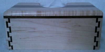PUFFS TISSUE BOX COVER SOLID MAPLE AND WALNUT (1018202509) PUFFS TISSUE BOX COVER SOLID MAPLE AND WALNUT (1018202509)