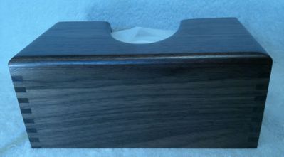 PUFFS TISSUE BOX COVER SOLID WALNUT (1017202502) PUFFS TISSUE BOX COVER SOLID WALNUT (1017202502)