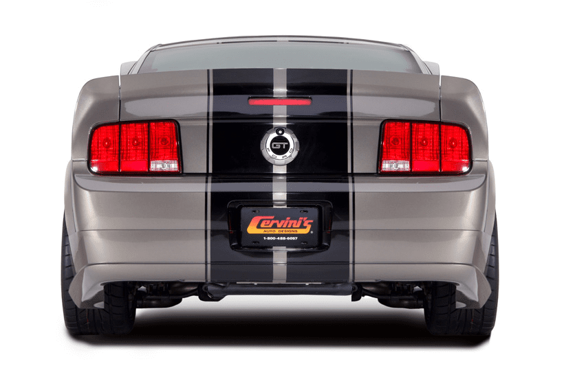 05-09 Mustang T-Shirt – GT, Boss 302, Ford 2005-2009 – Black Gildan Cotton Tee (S-4XL)