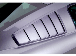 05-09 Mustang Window Louvers