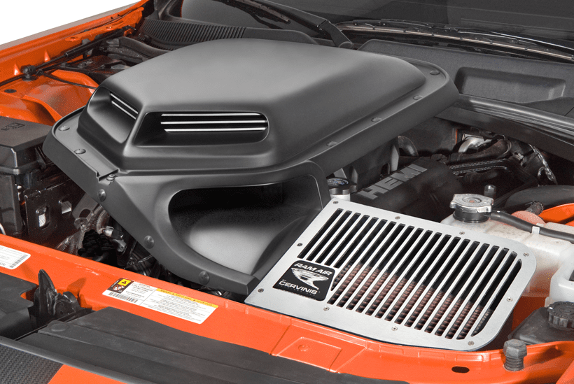 20082023 Challenger R/T & SRT8 Shaker Hood Kit Silver Scoop