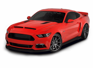 2015-2017 Ford Mustang Ram Air Hood