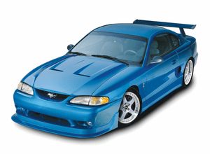 94-98 Mustang Heat Extractor Hood