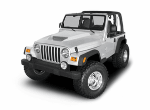 97-06 Wrangler Ram Air Hood