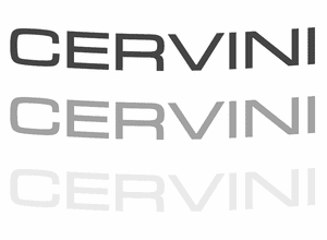 Cervini Windshield Decal