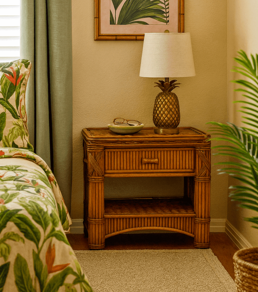 Barbados One Drawer Nightstand