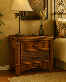 Barbados Two Drawer Nightstand