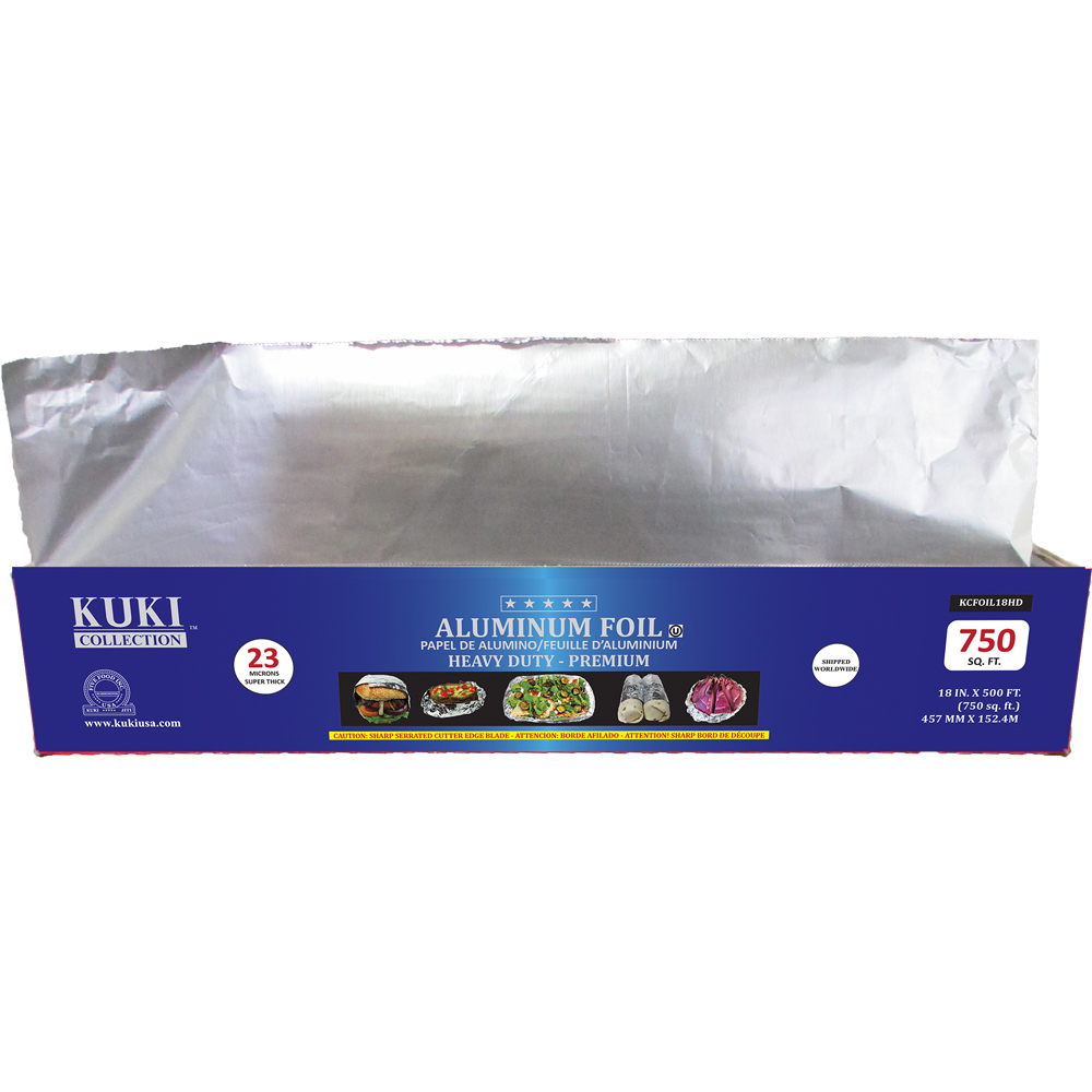 Aluminum Foil Rolls 18" x 500' Heavy Duty