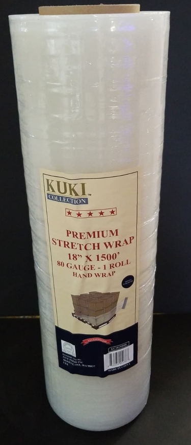 Pallet Stretch Wrap 18" x 1500'