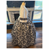 Beautiful Black and White Velvet Flocked Civil War Day Dress 42