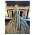 Beautiful Blue Floral Civil War Dress 36