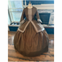 Beautiful Brown Reproduction Floral Civil War Dat Dress with Jacquard Ribbon 30