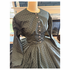 Beautiful Smokey Blue Reproduction Civil War Simple Day Dress Camp Dress 30