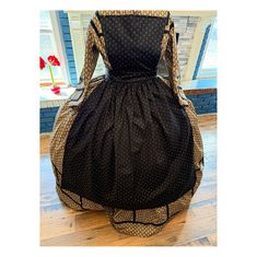 Black Historical print Civil War Pinner Apron Misses Size