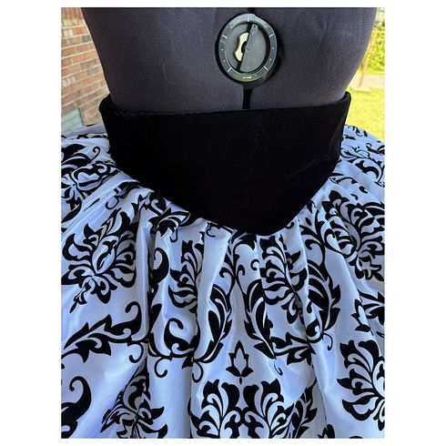 Black Velvet Civil War Single Point Medici Sash