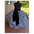 Black Velvet Civil War Single Point Medici Sash