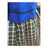 Blue and Green Tartan Plaid 3 Piece Cape Set