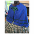 Blue and Green Tartan Plaid 3 Piece Cape Set
