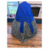 Blue and Green Tartan Plaid 3 Piece Cape Set