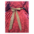 Dark Camel Windowpane Plaid Civil War Pinner Apron