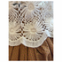 Fancy White Civil War Victorian Shawl SemiCircle 18