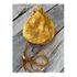 Gold Tonal Vines Civil War reticule Victorian Purse