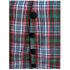 Green, White & Red Cotton Plaid Civil War Simple Day Dress 28