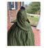 reproduction Green with Gold Simple day or Camp Dress 28